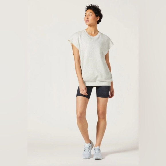 Wear It To Heart - Chelsea Sleeveless Sweatshirt in Oatmeal - S (REVOLVE) - Picture 4 of 9